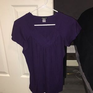 Purple blouse